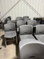HON Stackable Grey Olson High Density Chair, Commercial grade 300 lb, Steel Frame